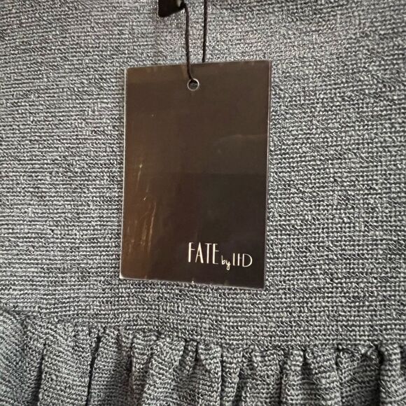 Fate by LFD Grey Blue Top and Pants Set - Picture 6 of 6